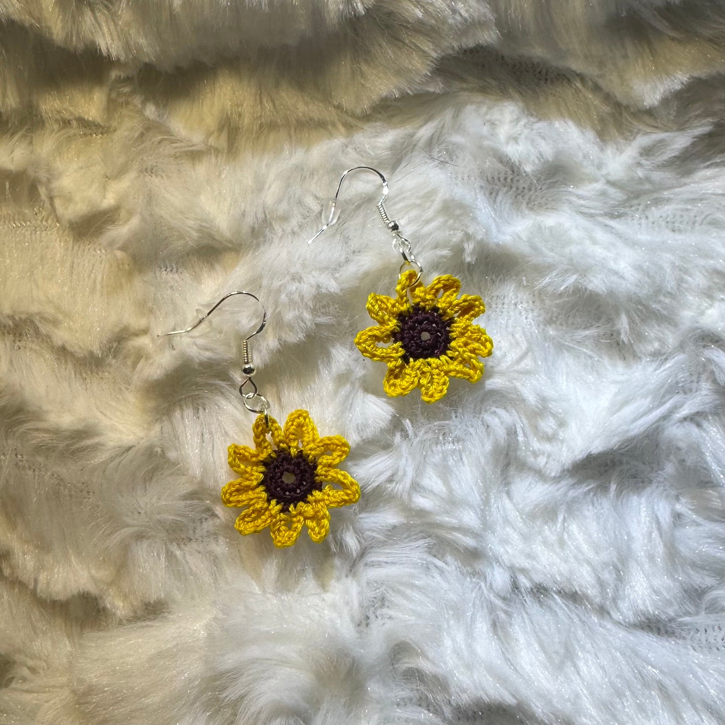 Earth's Smile - Sunflower Earrings